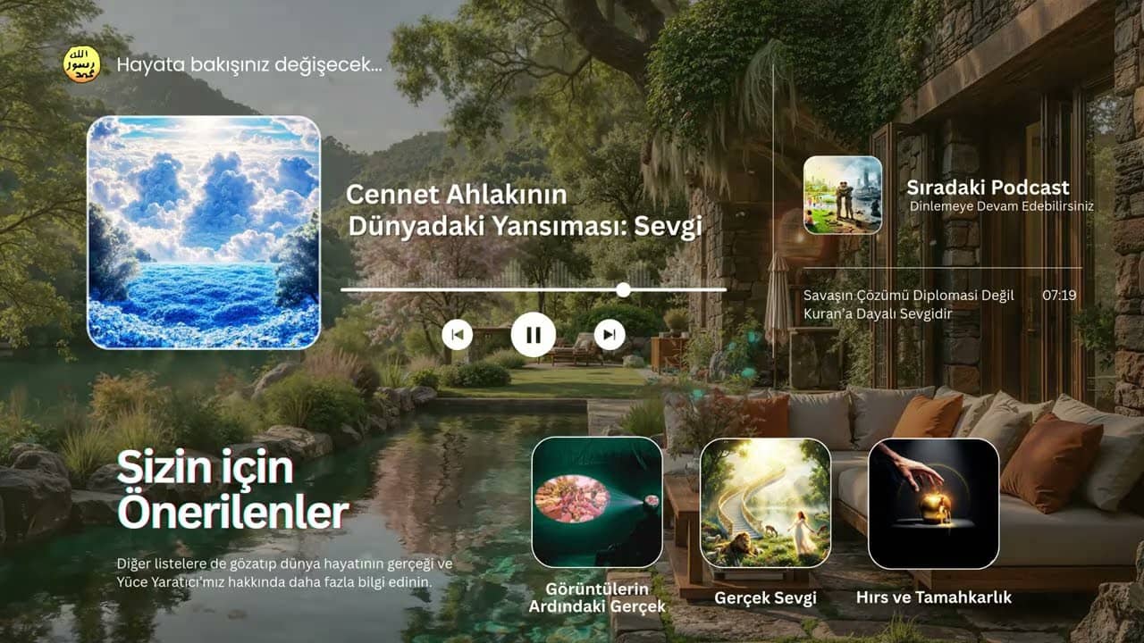 Cennet Ahlakının Dünyadaki Yansıması : Sevgi
