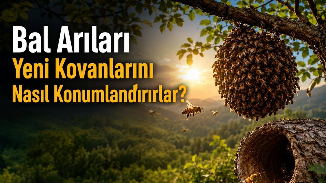 Bal Arıları Yeni Kovanlarını Nasıl Konumlandırırlar?