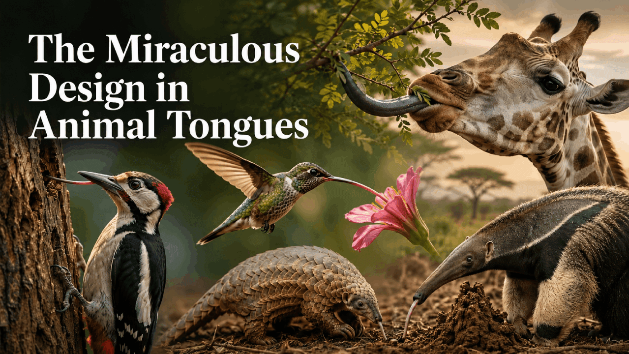 The Miraculous Design in Animal Tongues
