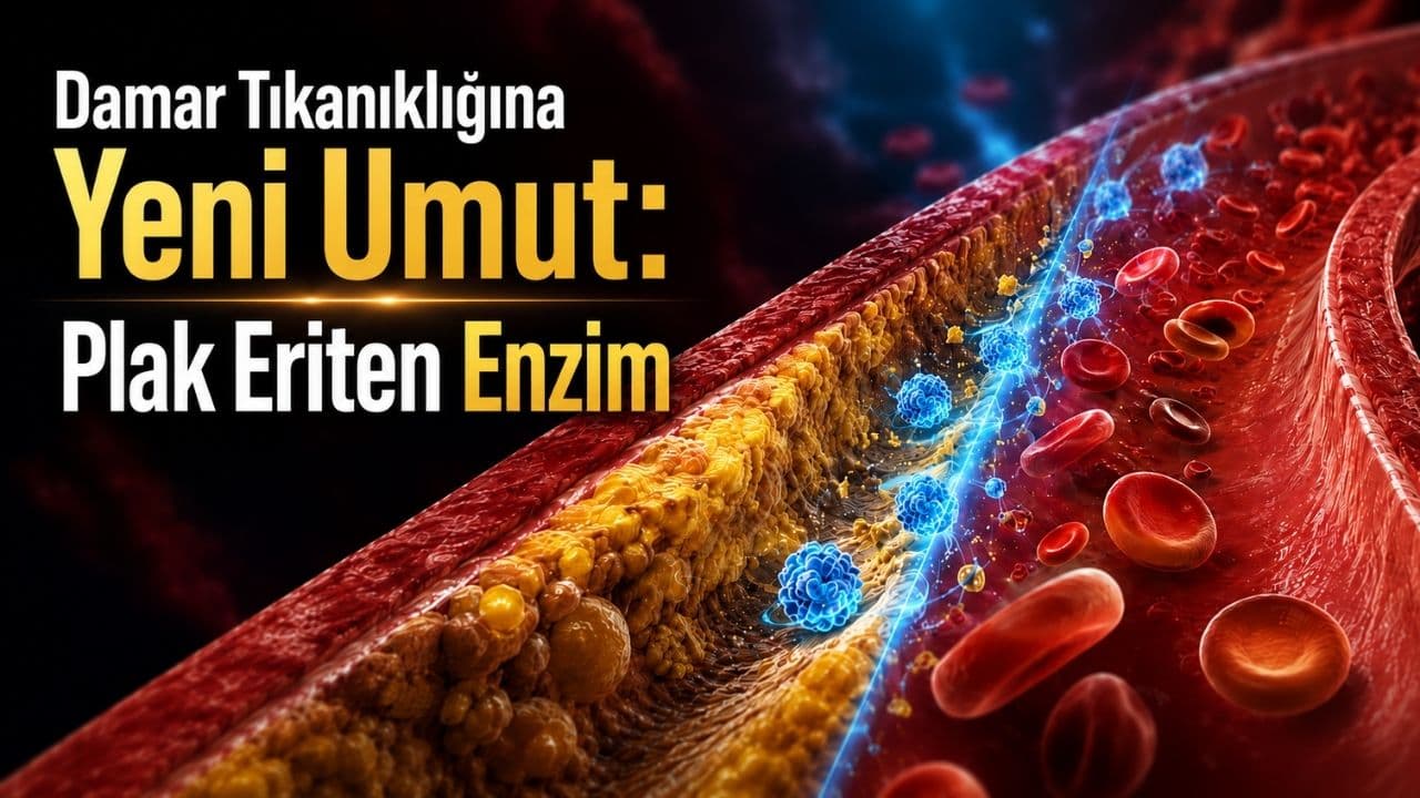 Damar Tıkanıklığına Yeni Umut: Plak Eriten Enzim