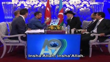 Mr. Adnan Oktar's live conversation with the Chief Rabbi Yisrael Meir Lau (A9 TV, October 18th, 2011)