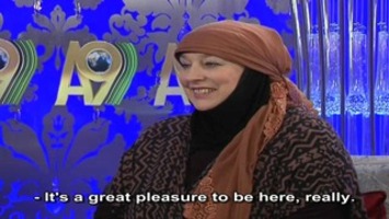 Mr. Adnan Oktar's live conversation with British journalist Yvonne Ridley on A9 TV (14 February 2012)