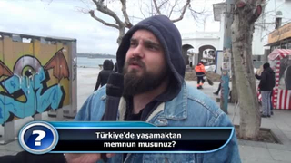 Türkiye'de yaşamaktan memnun musunuz?