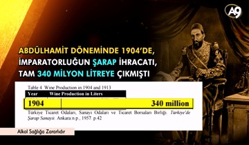 Osmanlı'da İlk Rakı Fabrikası ve Birahane Abdülhamit Döneminde Açılmıştır