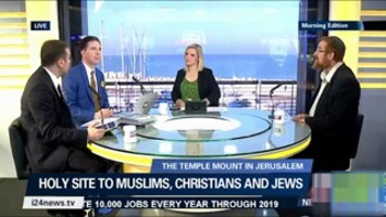 Mr. Adnan Oktar's representatives' interview with the i24news national TV channel of Israel