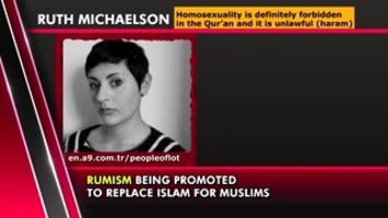 Ruth Michaelson-a journalist who Rumi philosophy, Darwinism and homosexuality