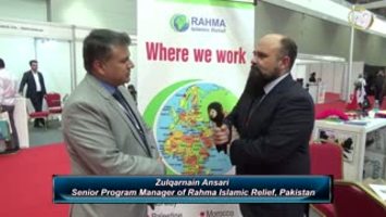 Zulqarnain Ansari, Senior Program Manager of Rahma Islamic Relief, Pakistan speaks for A9 TV