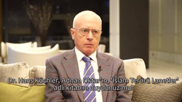 Prof. Hans Köchler, Sn. Adnan Oktar’ın ‘İslam Terörü Lanetler’ Kitabından Bahsediyor 