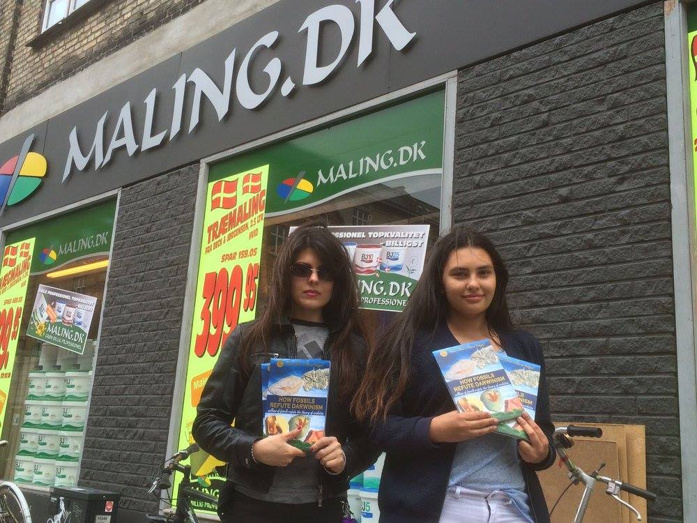 Harun Yahya Kitapları Danimarka'da
