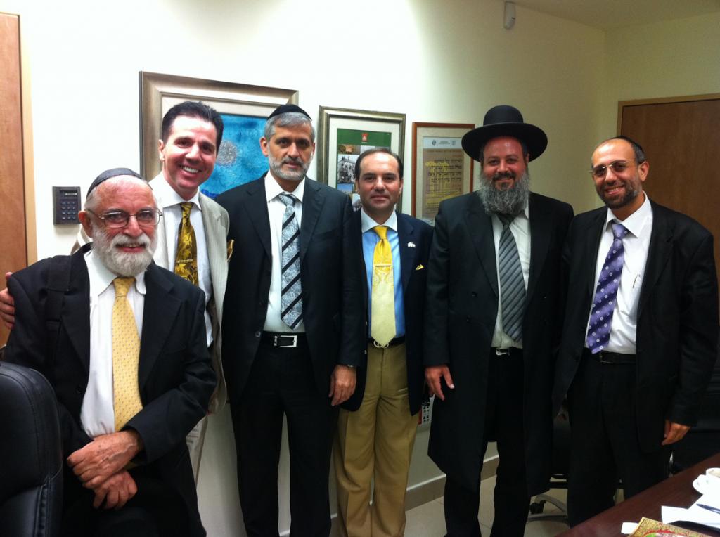12-13 Eylül 2011 – Temsilcilerinizin İsrail Başbakan Yardımcısı ve İçişleri Bakanı Eli Yishai ile görüşmesi ve İsrail Meclisindeki diğer temasları