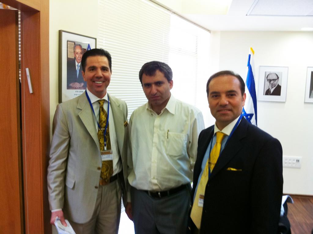  12-13 Eylül 2011 – Temsilcilerinizin İsrail Başbakan Yardımcısı ve İçişleri Bakanı Eli Yishai ile görüşmesi ve İsrail Meclisindeki diğer temasları