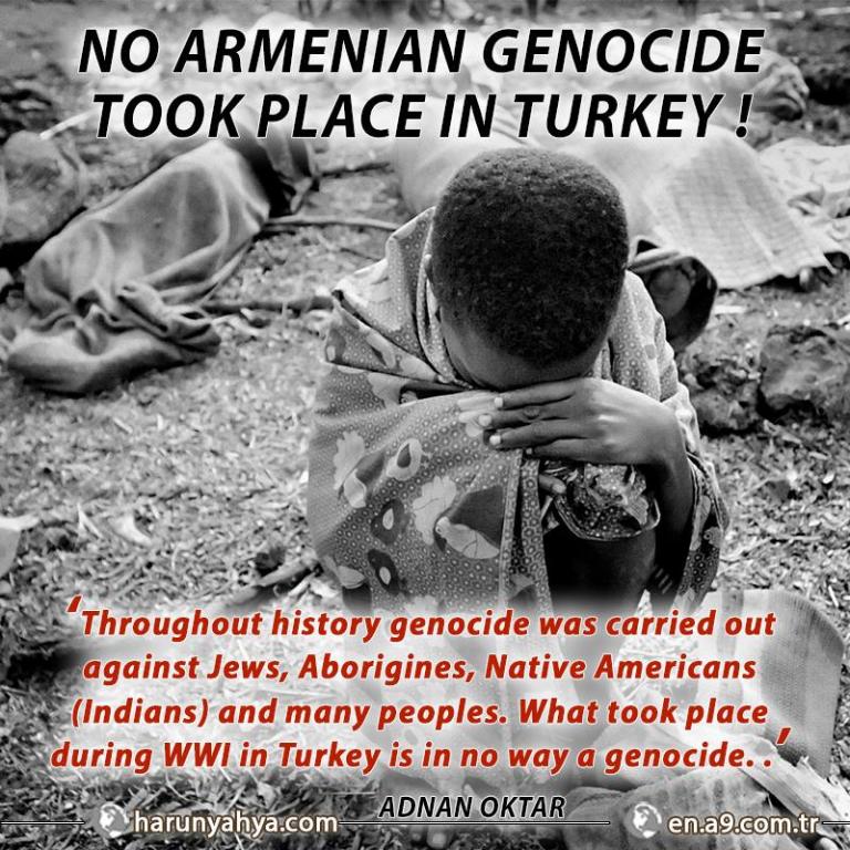 No Armenian Genocide took place in Turkey