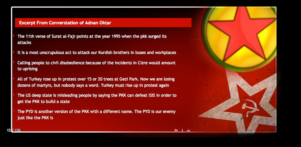 PKK is communist, Stalinist terrorist organization