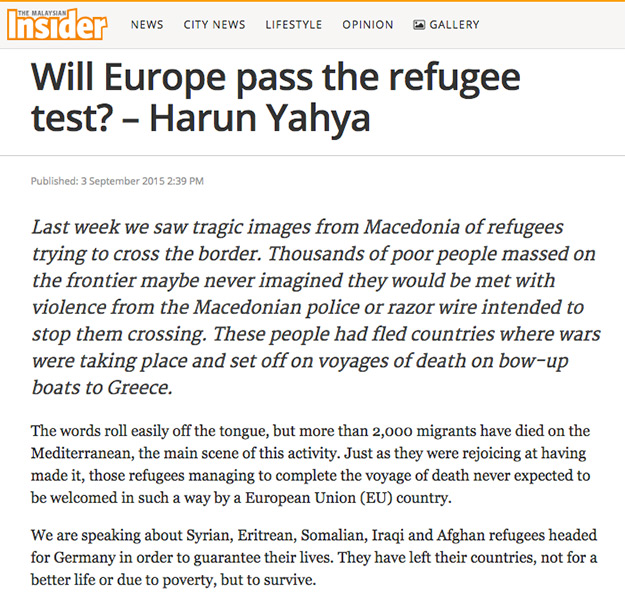 Avrupa mülteci sınavından geçecek mi?