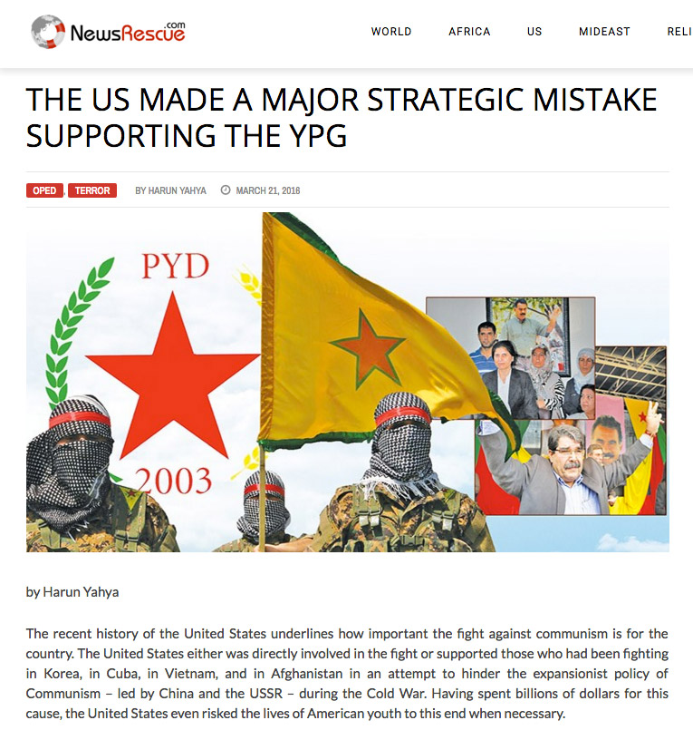 YPG’yi Desteklemek ABD İçin Tarihi Bir Stratejik Hata