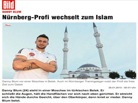 Alman Futbolcu Danny Blum Müslüman Oldu