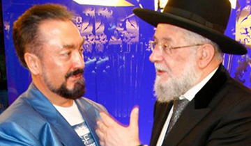 Sn. Adnan Oktar'ın İsrail Başhahamı Yisrael Meir Lau ve Mispacha dergisinin temsilcisi Aaron Granot Granevitsh ile görüşmesi -18 Ekim 2011
