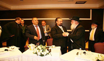 Sn. Adnan Oktar'ın İsrail’den davet edilen heyet ile yapılan basın toplantısı – 12 Mayıs 2011