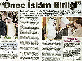 Sayın Adnan  Oktar'ın açıklamalarının ardından Türk İslam dünyasında dostluklar güçleniyor