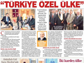 Suudi Arabistan basınında Türkiye'nin öncülüğüne ö