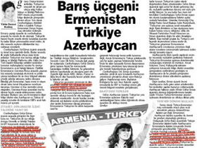 Barış üçgeni: Ermenistan-Türkiye-Azerbaycan