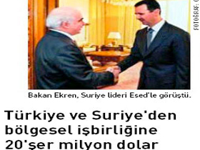 Türkiye, Suriye ile finansta el sıkıştı