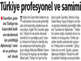 Türkiye profesyonel ve samimi