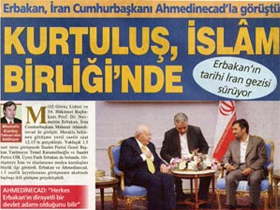 A call for the Islamic union from Mr. Necmettin Erbakan