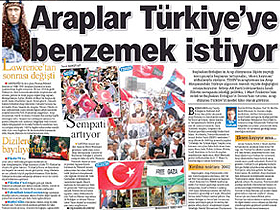 Türkiye Arap dünyasına model oldu