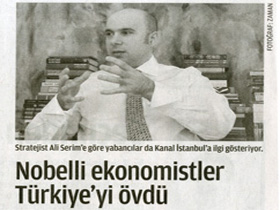 Nobelli ekonomistler Türkiye’yi övdü