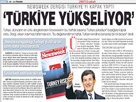 Newsweek: Türkiye yükseliyor