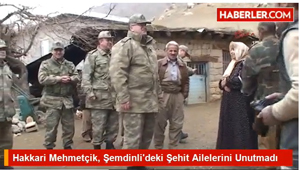 Turkish Soldiers Did Not Forget the Families of Our Martyred Village Guards