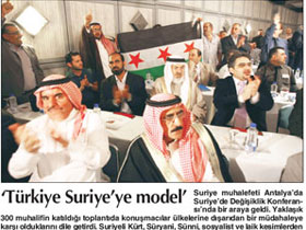 Türkiye Suriye'ye de Model