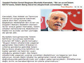 SP lideri Kamalak: İslam Barış Gücü kurulmalı