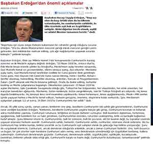 Sayın Erdoğan: Başı Açık Olan da Başı Örtülü Olan 