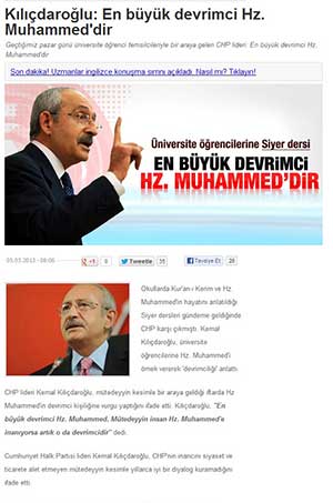 Kılıçdaroğlu: “CHP Dine Karşı” Algısını Kırmak İçin Uğraşıyoruz