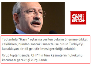 CHP: “Bütün Türkiye'yi Kucaklayan Bir Dil Geliştirmeliyiz”