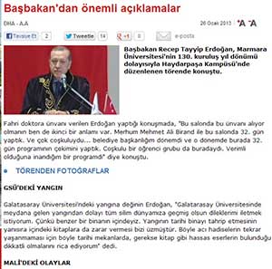 Sayın Erdoğan’dan Mali Açıklaması 