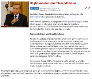Mr. Erdogan: Turkey will energize Europe