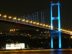 The followers of Hazrat Mahdi (as) will cross the Bosphorus Bridge and travel by plane