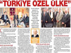 Suudi Arabistan basınında Türkiye'nin öncülüğüne övgü haberleri yer aldı