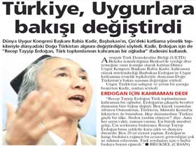 Türkiye, Uygurlara bakışı değiştirdi
