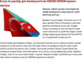 Azerbaycan'la ve Ürdün'le de vizeler kalkıyor