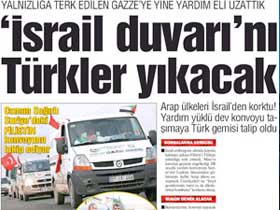 İsrail duvarını Türkiye yıkacak
