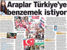 Türkiye Arap dünyasına model oldu