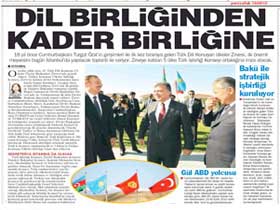 The leaders of the Turkish World meet in Istanbul