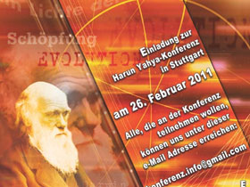 Almanya Stuttgart'ta Harun Yahya Konferansı (26 Şubat 2011) Bilimin Işığında Evrim Teorisi