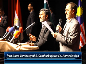 Sn. Ahmedinejad'ın Sn. Erbakan'ın vefatının 4. yıl