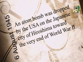Today in history - 6August 1945 An atom bomb was dropped by the USA on the Japanese city of Hiroshima toward the very end of World War II. 