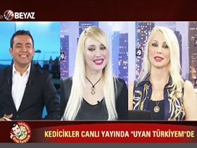 Beyaz Tv'de Uyan Türkiyem Programında Tahir Sarıkaya'nın konuğu Didem Ürer ve Aylin Kocaman